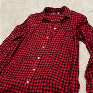 LL Bean women’s small flannel